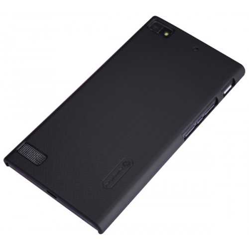Чехол-крышка (Nillkin) Blackberry Z3, пластиковый, черный (Black) 1-satelonline.kz