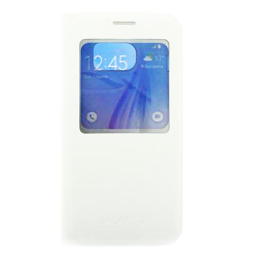 Чехол View Cover для Samsung Galaxy S7, белый (White) 1-satelonline.kz