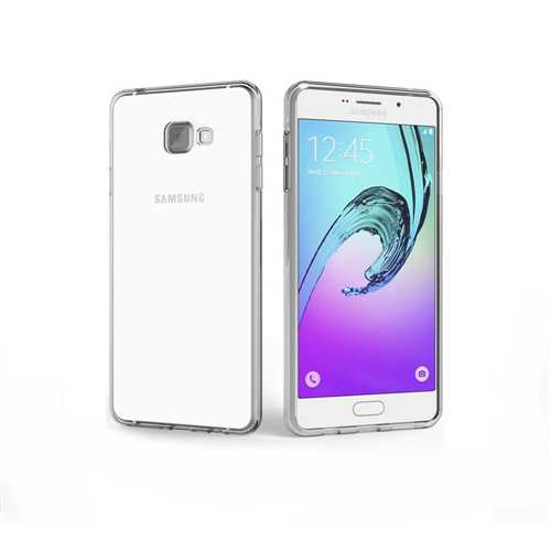 Чехол Samsung Galaxy A5 SM-A510F, гелевый, ультратонкий, прозрачный 2