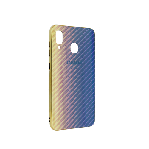 Чехол Samsung Galaxy A20/A30 (2019) силикон, желтый хамелеон 1-satelonline.kz