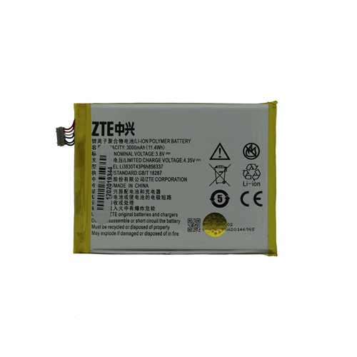 Battery ZTE Blade X9/G719C/N939St Qingyang 3/S6 Lux Q7 3.8V (Li3830T43P6h856337), 3000mAh (Дубликат - качественная копия) 1-satelonline.kz