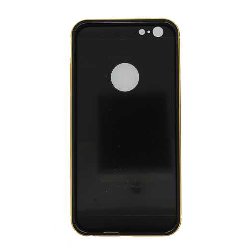 Чехол и Бампер (FASHION) iPhone 6 Plus/6s Plus 2в1 металический бампер, пластиковый черный (Black) 1-satelonline.kz