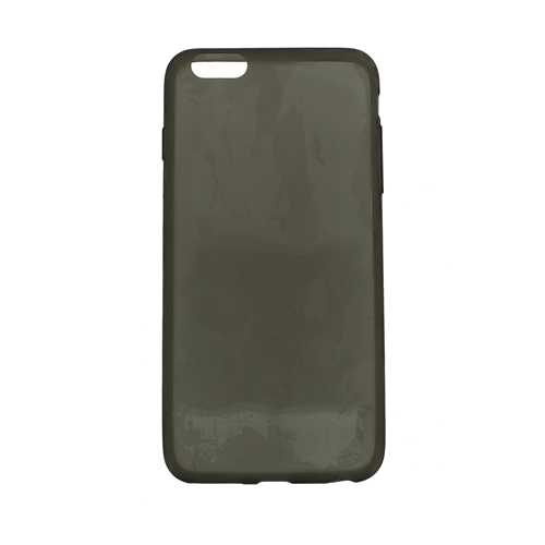 Чехол Apple iPhone 6 Plus, гелевый, прозрачный, серый 1-satelonline.kz