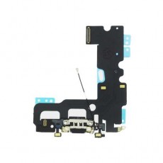 Шлейф Apple iPhone 7, с коннектором зарядки, цвет черный (Дубликат - качественная копия)