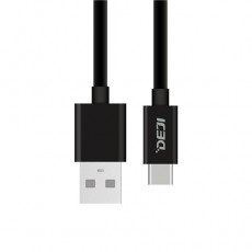 Кабель Deji DJ C07/150см/27W USB-C Lightning, Черный