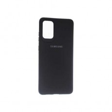 Чехол для Samsung S20 Silicone Case чёрный