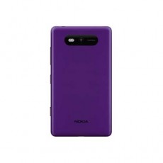 Чехол NOKIA Lumia 820, силиконовый, фиолетовый (Violet)