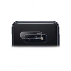 Стекло на камеру Samsung Galaxy S10e Черный (Дубликат - качественная копия)