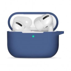 Чехол для Air Pods Pro Silicone Protection Case Blue