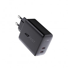 Зарядное устройство Acefast A9 PD40W(USB-C+USB-C) dual port (EU), белый