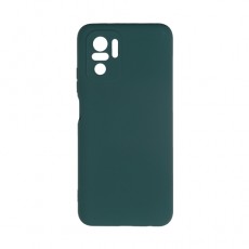 Чехол для телефона, X-Game, XG-HS26, для Redmi Note 10S, Силиконовый, Тёмно-зелёный,Пол. пакет 