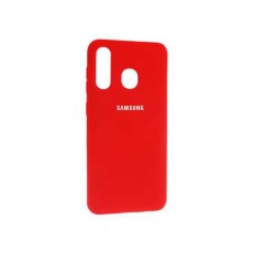 Чехол Samsung Galaxy A30 (2019) Silicone cover, красный
