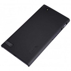 Чехол-крышка (Nillkin) Blackberry Z3, пластиковый, черный (Black)