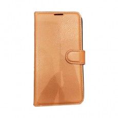 Чехол-книжка LG Stylus 3 M400DY кожаный коричневый