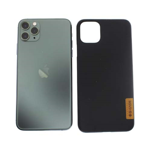 Чехол Apple iPhone 11 Pro Max, черный матовый 1-satelonline.kz