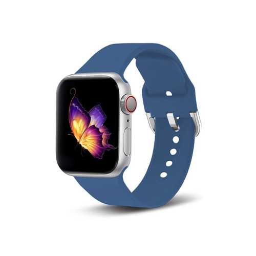 Спортивный ремешок Apple Watch 40-42 мм Sport Band темно-синий 1-satelonline.kz