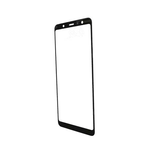 Стекло дисплея Samsung Galaxy A7 (2018) A750, черный (Black) (Дубликат - качественная копия) 2