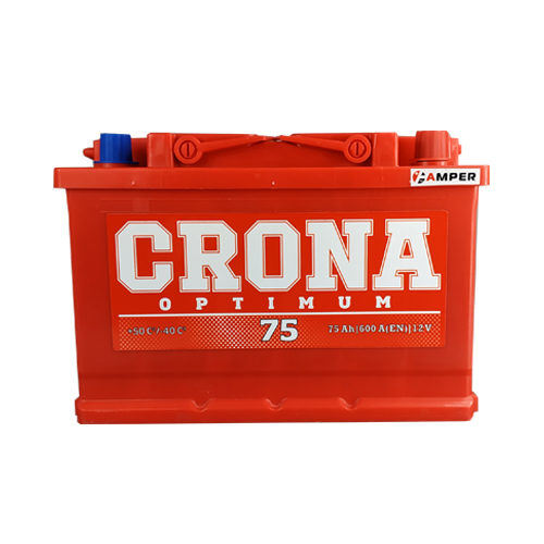 Аккумулятор Crona 75Ah АПЗ -/+ 2