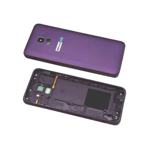 Задняя крышка Samsung Galaxy J6 (2018) SM-J600F, фиолетовый (Дубликат - качественная копия) 1-satelonline.kz