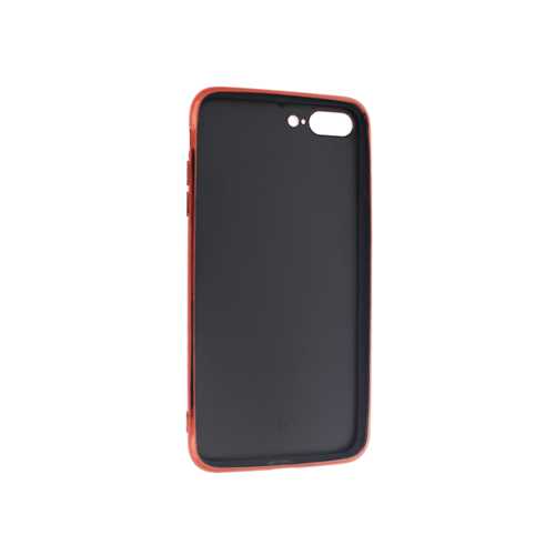 Чехол Apple iPhone 7 Plus/8 Plus, силиконовый, хамелеон красно-синий 2