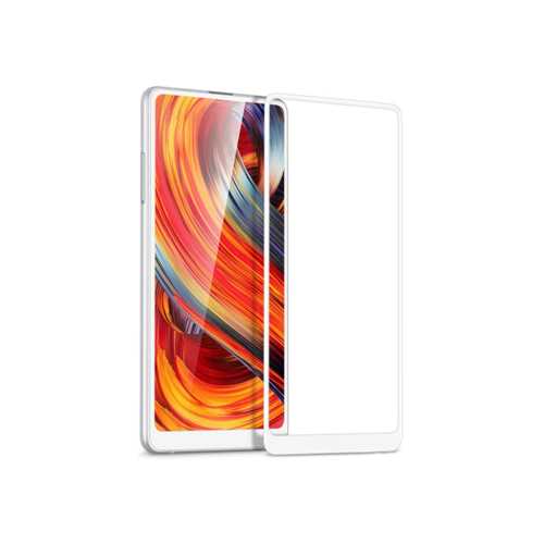 Защитное стекло 3D Xiaomi Mi Mix 2/2S, полный клей, белый 1-satelonline.kz