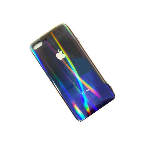 Чехол Apple iPhone 7 Plus/8 Plus, силиконовый, хамелеон темно-синий 2