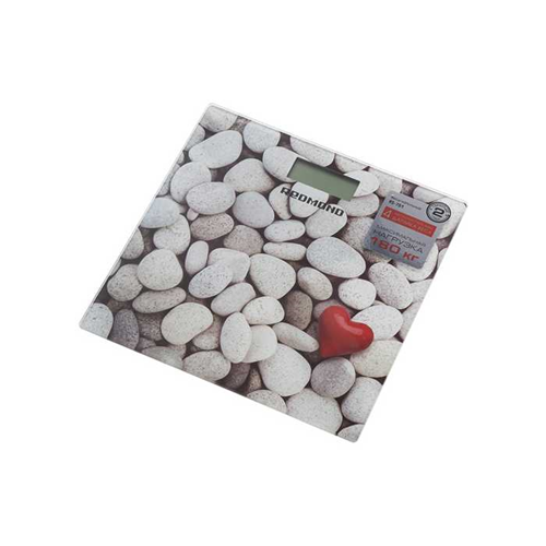 Весы напольные REDMOND RS-751, камни с сердцем 1-satelonline.kz