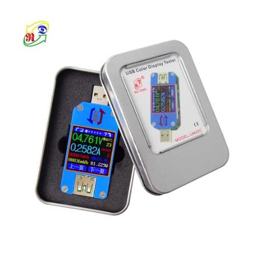 USB тестер Type-C ЖК-Вольтметр Амперметр для батарей и зарядных устройств 1-satelonline.kz