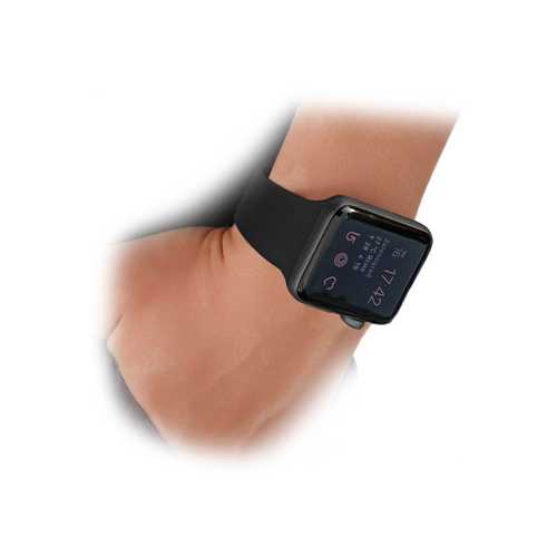 Спортивный ремешок Apple Watch 38-40 мм Sport Band черный 3