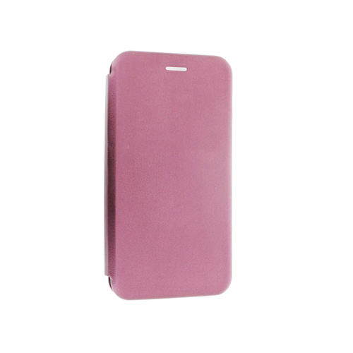 Flip case Samsung Galaxy J6 Plus (2018), leather, burgundy 1-satelonline.kz