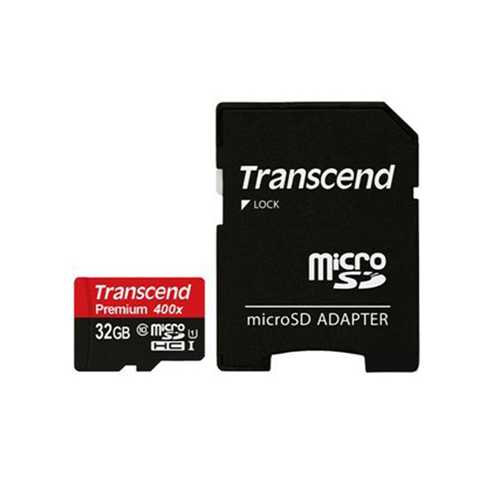 Карта памяти MicroSD 32GB Class 10 U1 Transcend TS32GUSDU1 1-satelonline.kz