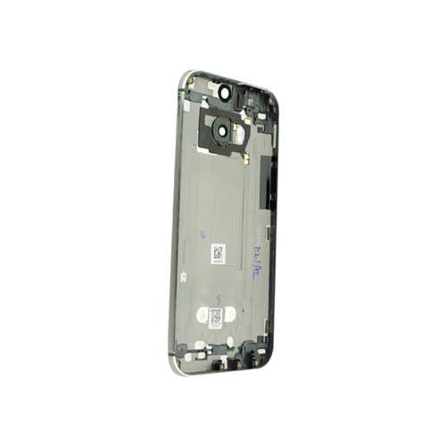 Задняя крышка HTC One 2 M8 Dual Sim, темно-серый (Metal Gray) 2