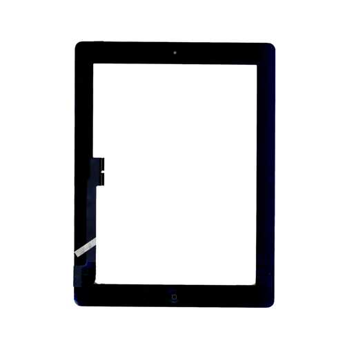 Сенсор Apple iPad 3, с кнопкой Home, черный (Black) (Оригинал восстановленный) 1-satelonline.kz