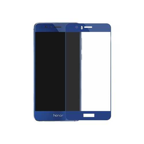 Защитное стекло 3D Huawei Honor 8, синий 1-satelonline.kz