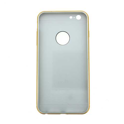 Чехол и Бампер (FASHION) iPhone 6 Plus/6s Plus 2в1 металический бампер, серебристый (Silver) 1-satelonline.kz