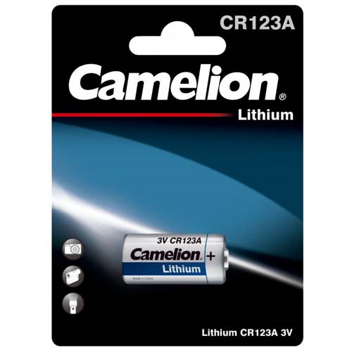 Батарейка CAMELION Lithium CR123A-BP1 1-satelonline.kz