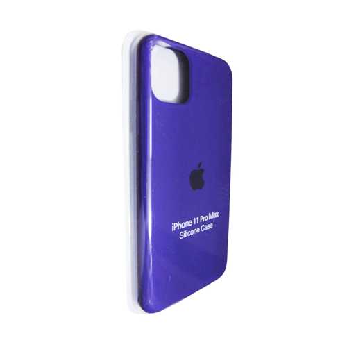 Чехол Apple iPhone 11 Pro Max Silicone Case, фиолетовый 1-satelonline.kz
