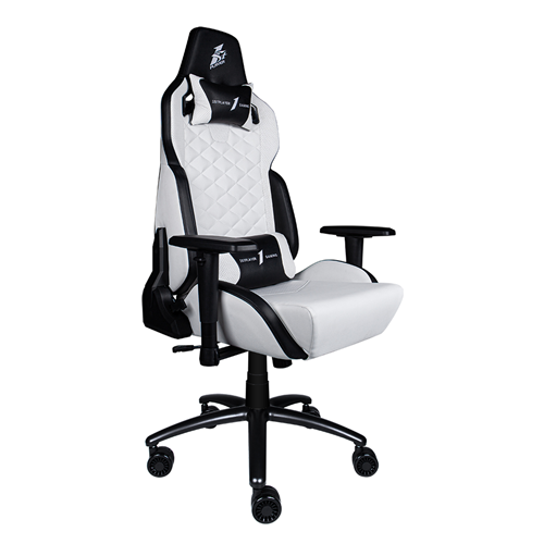 Игровое компьютерное кресло 1stPlayer DK2, White/Black 4