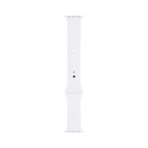 Ремешок для Apple Watch 42mm White Sport Band (MJ4M2ZM/A) белый 1-satelonline.kz