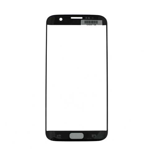 Стекло Samsung Galaxy S7 Edge G935F, черный (Дубликат - качественная копия) 2