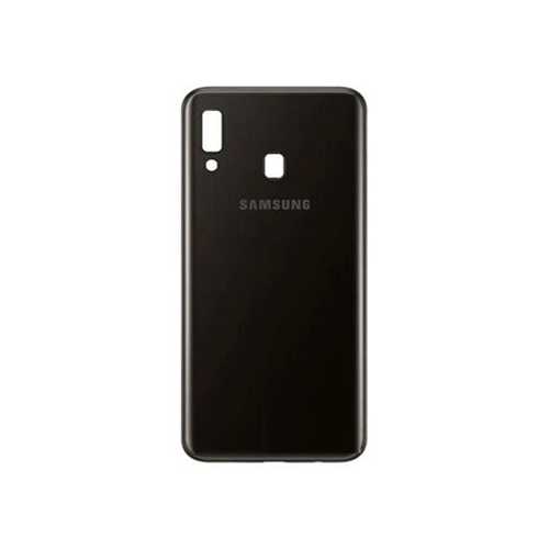 Задняя крышка Samsung Galaxy A20 (2019) A205, черный (Дубликат - качественная копия) 1-satelonline.kz
