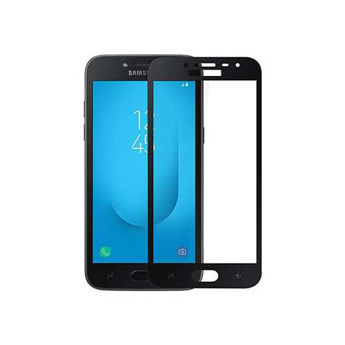 Защитное стекло 3D Samsung Galaxy J4 (2018), чёрный 1-satelonline.kz