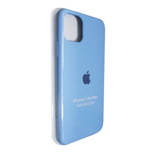 Чехол Apple iPhone 11 Pro Max Silicone Case, голубой 1-satelonline.kz