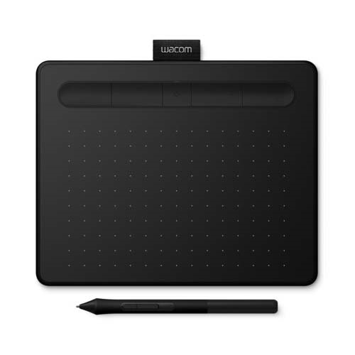 Графический планшет Wacom Intuos Medium Bluetooth (CTL6100WLKN) Чёрный 1-satelonline.kz