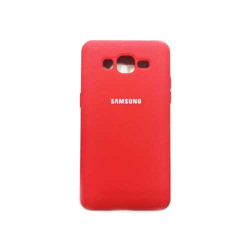 Чехол Samsung J2 Prime (G532), Silicone Cover, красный 1-satelonline.kz