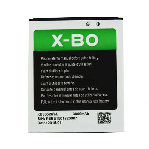 Аккумуляторная батарея XBO/X-BO/V10/V39 (KB316083AR), 3000 мАh (Дубликат - качественная копия) 1-satelonline.kz