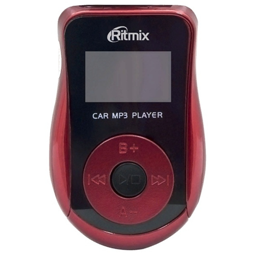 FM-трансмиттер Ritmix FMT-A720 черный-красный 2