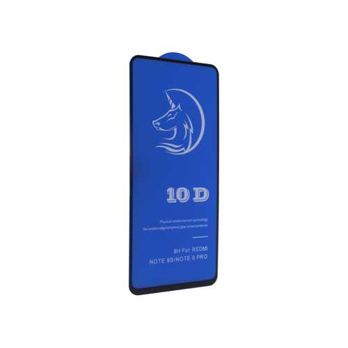 Защитное стекло 10D для Xiaomi Redmi Note 9 Pro Black 1-satelonline.kz