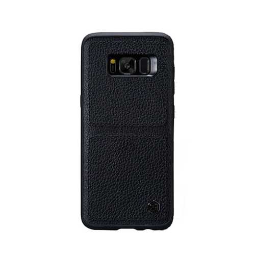Чехол (Nillkin) Samsung Galaxy S8+/G955 BURT, кожаный, черный 2