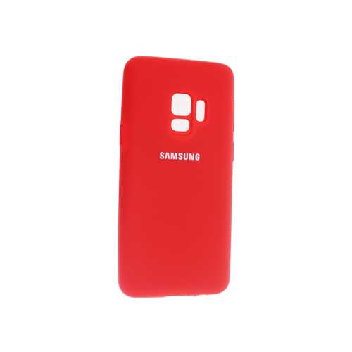Чехол Samsung Galaxy S9 (2018), Silicone cover, красный 1-satelonline.kz